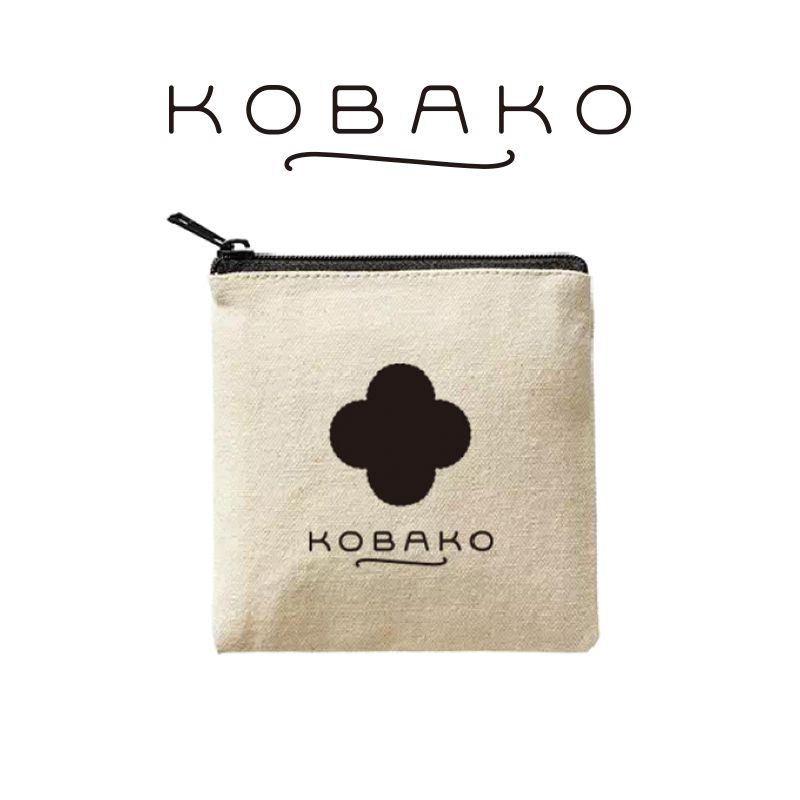 KOBAKOの商品を税込み4,400円以上の購入でオリジナルポーチをプレゼント