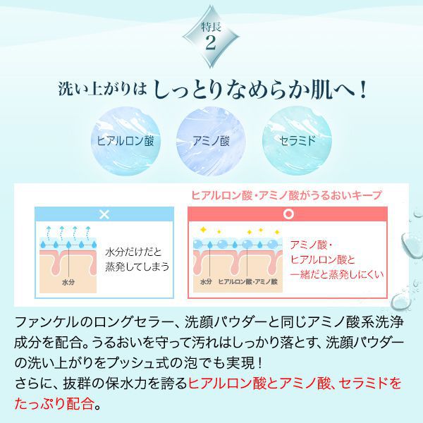 ファンケル】ピュアモイスト 泡洗顔料の通販【使用感・口コミ付】 | NOIN(ノイン)