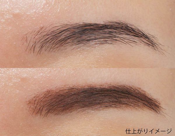 ニュアンスカラーのピンク系、RIMMEL(リンメル)『プロフェッショナル 3Dブロウ マスカラ 002 ピンクブラウン』の使用感をレポに関する画像10