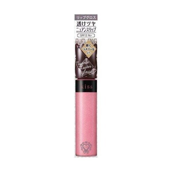 kiss(キス )『ニュアンスラスターグロス 05 ピンクブーケ ラメ・パールタイプ』の使用感をレポ!に関する画像1
