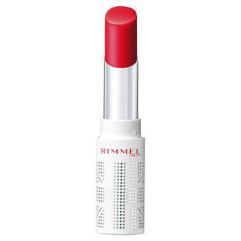 透け感のある上品カラーのRIMMEL(リンメル)『ラスティングフィニッシュ ティントリップ 001 にごりのない鮮やかな発色のトゥルーレッド』をレポに関する画像1