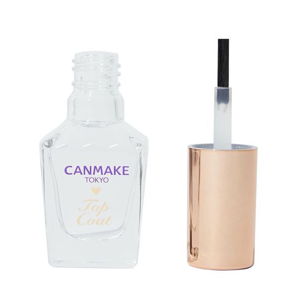 速乾で塗りやすいCANMAKE(キャンメイク)『カラフルネイルズ NTC トップコート』をご紹介に関する画像12