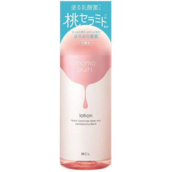 塗る乳酸菌と桃セラミド配合の保湿化粧水でぷりっと弾力素肌へに関する画像1