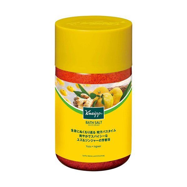 寒い冬におすすめ! スパイシーな香りのKneipp(クナイプ)『クナイプ バスソルト ユズ&ジンジャーの香り』をレポに関する画像1
