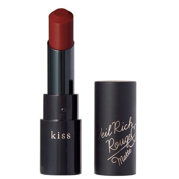 kiss(キス)『ヴェールリッチルージュ マット 55 Brick Red』の使用感をレポ!に関する画像4