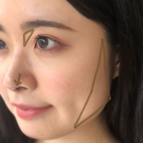 定番シェーディングで顔立ちキリッと立体感アップに関する画像12
