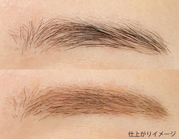 1本のペンシルの両端にリキッドとパウダーを備えたK-Pallete(ケーパレット) 『ラスティングツーウェイアイブロウ リキッドWP 03 モカブラウン』をご紹介に関する画像8