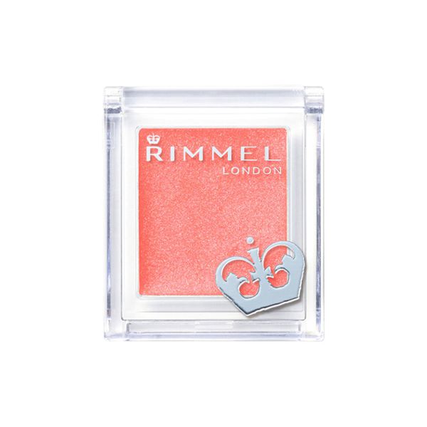 鮮やかで肌なじみのいいRIMMEL(リンメル)『プリズム パウダーアイカラー 022 コーラルオレンジ』をご紹介に関する画像1