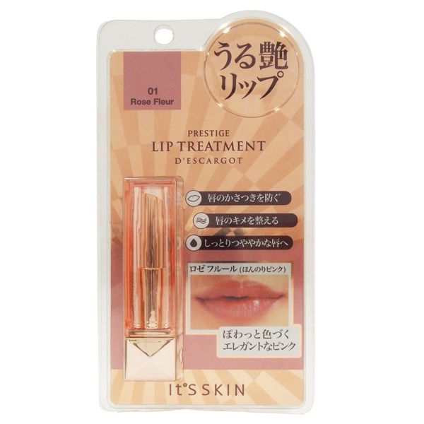 イッツスキン『プレステージ リップトリートメント 01 ロゼ フルール』をご紹介に関する画像1