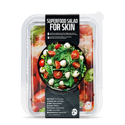 まるで野菜のパック、FARMSKIN(ファームスキン)の『スーパーフードサラダフォ-スキン パッケージA (トマト)』をご紹介に関する画像1