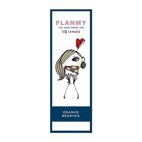こっそり叶う、オトナかわいい瞳へ!『FLANMY(フランミー)オレンジブラウニー』をご紹介♡に関する画像1