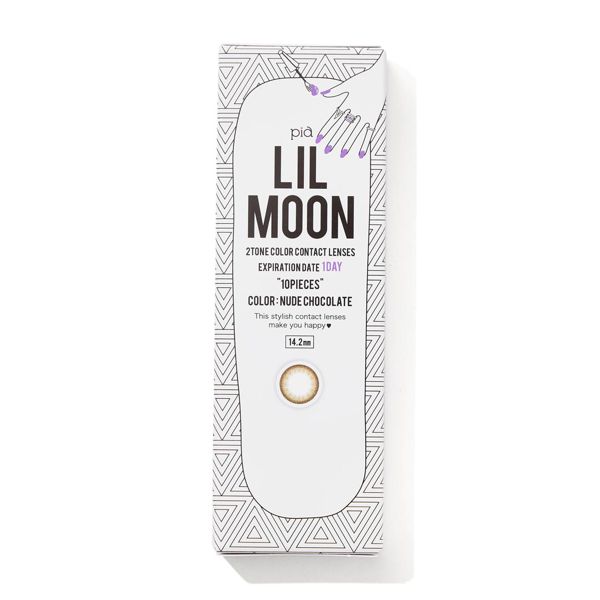 透き通るようなリアルハーフカラコン!『LIL MOON(リルムーン)ヌードチョコレート』をご紹介に関する画像1