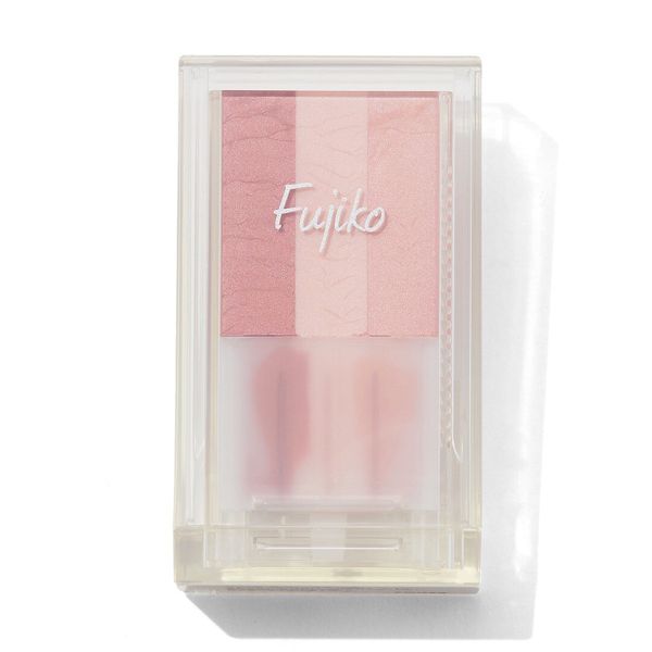 テクニックいらずのツヤグラデチーク Fujiko(フジコ)の『チョークチーク 01 ローズライト』をご紹介に関する画像1