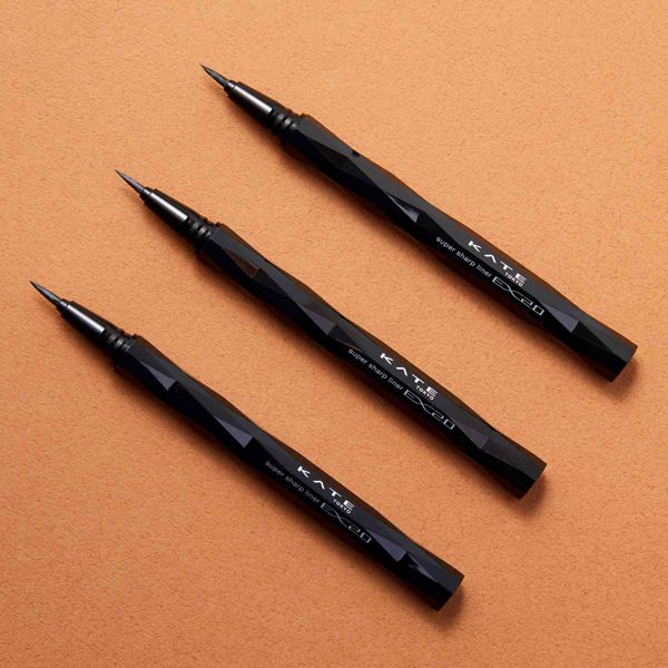 ケイト】スーパーシャープライナーEX2.0 BR-1 自然なブラウン 0.6mlの通販【使用感・口コミ付】 NOIN(ノイン) ①ケイトスーパーシャープライナーEX ②めめ小町 ウォータープルーフアイライナー