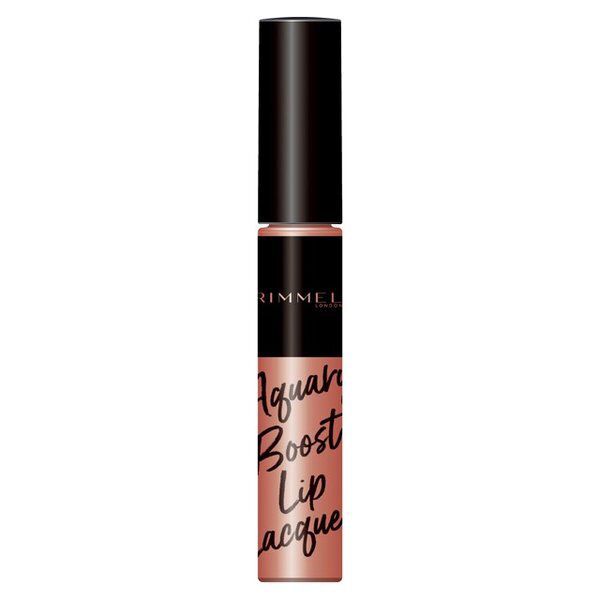 クチビルをふっくら見せるRIMMEL(リンメル)『アクアリィブーストリップラッカー 003 肌なじみのいい ヌーディベージュ』をご紹介に関する画像1