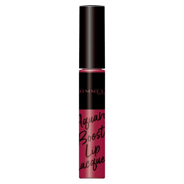 6種類の美容液を配合したRIMMEL(リンメル)『アクアリィブーストリップラッカー 005 華やかな レディレッド』をご紹介に関する画像1