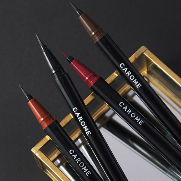 CAROME.『ウォータープルーフ リキッドアイライナー 』の使用感をレポに関する画像1