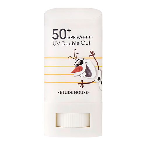 手を汚さず、高UV効果!ETUDEHOUSE(エチュードハウス)『ダブルカット クリアUVスティック オラフエディション』の使用感をレポに関する画像1