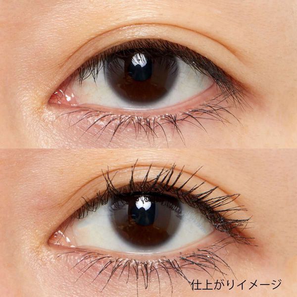 セパレートされたまつ毛で大きな瞳に。リンメル『エナメルコート カラーマスカラ 005 シルバーのパールがきらめくブラック』をご紹介に関する画像11