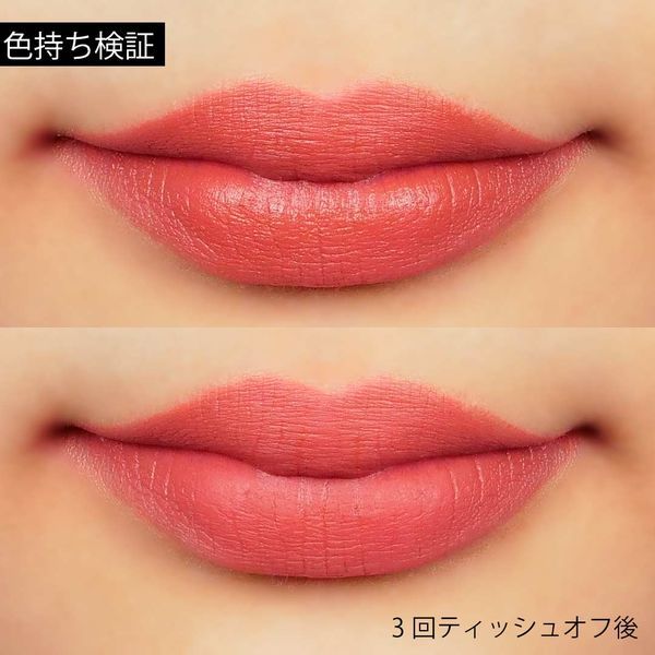マットなローズブラウンリップでこなれた大人メイクに関する画像10