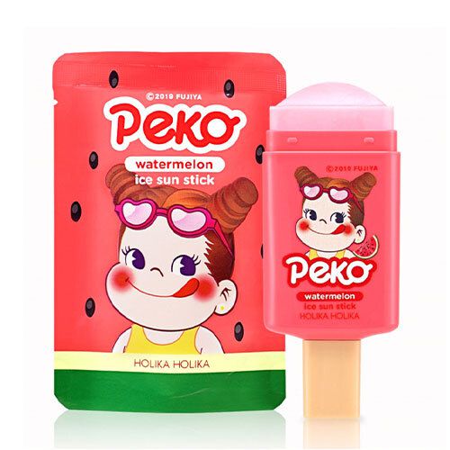 赤ちゃんの肌に使えるHOLIKA HOLIKA(ホリカホリカ)『ウォーターメロン アイスサンスティック スイートペコエディション』のご紹介に関する画像1