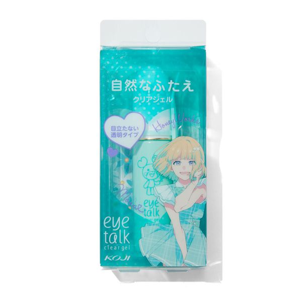 透明な液でラインが描きやすいeye talk(アイトーク)『アイトーク クリアジェル × ハニーワークス』のご紹介に関する画像1