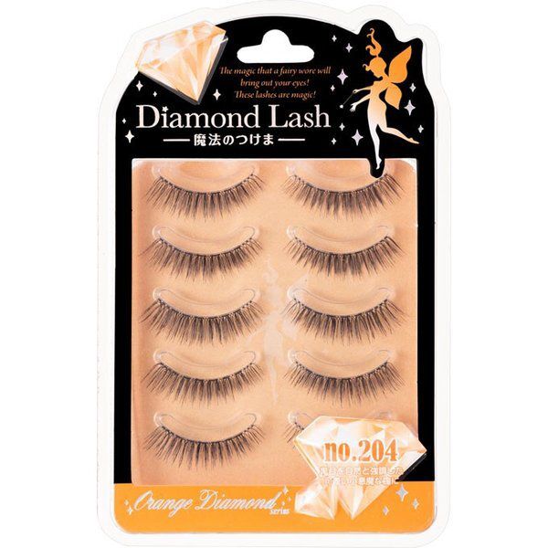 小悪魔な瞳へDiamond Lash(ダイヤモンドラッシュ)『ダイヤモンドラッシュ オレンジダイヤモンドシリーズ no.204』をご紹介に関する画像1
