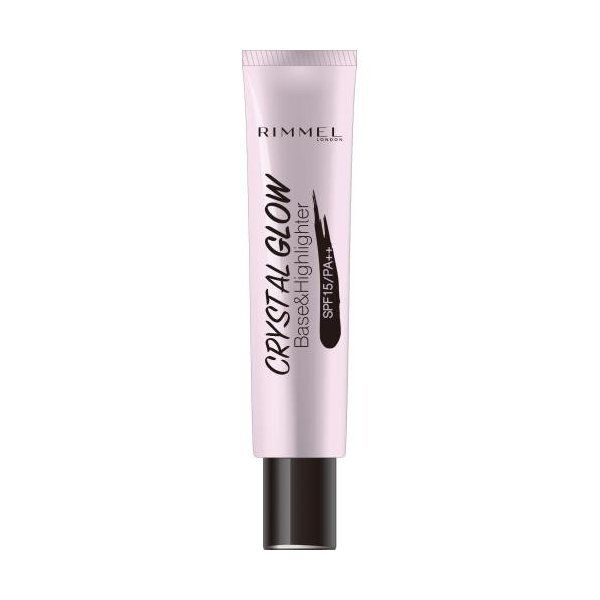 透明感のあるツヤ肌に仕上がるRIMMEL(リンメル)『クリスタル グロウ ベース&ハイライター 003 クリスタルグロウラベンダー』をご紹介に関する画像1