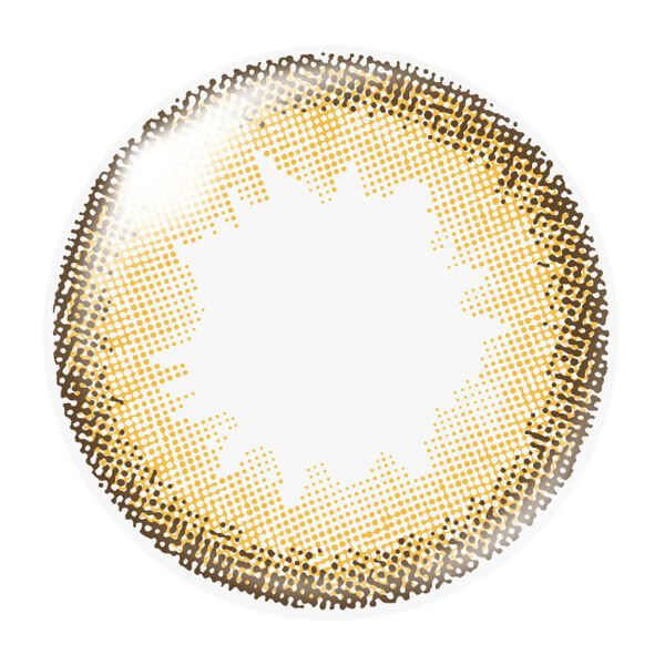 鮮やかで立体感のある、dazzlin(ダズリン)『dazzlin ワンデー 10枚/箱 (度なし) UN-38 アンジュミモザ』の使用感をレポに関する画像4