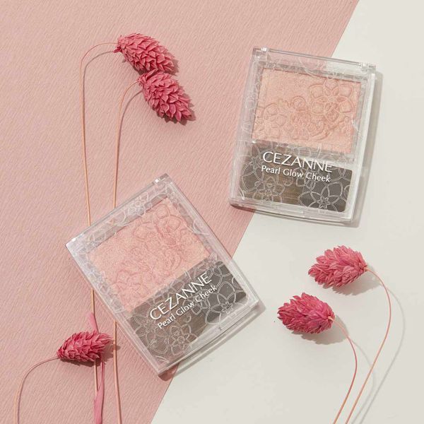 ひと塗りで上品なツヤほっぺ完成♡ CEZANNE(セザンヌ)の『パールグロウチーク』をご紹介!に関する画像1
