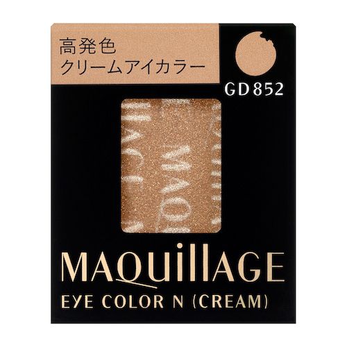 MAQuillAGE(マキアージュ)『アイカラー N (クリーム) GD852 グリッター』の使用感をレポ!に関する画像1