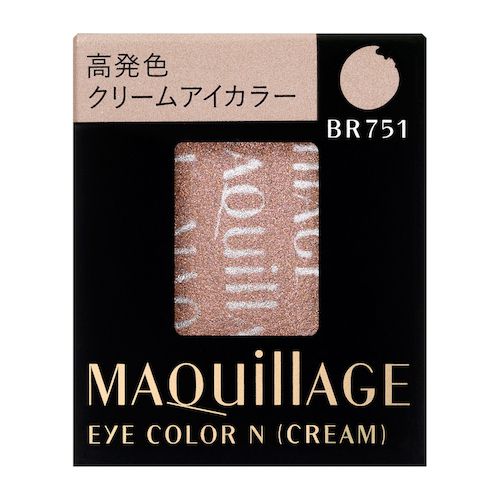 MAQuillAGE(マキアージュ)『アイカラー N (クリーム) BR751 グリッター』の使用感をレポ!に関する画像1