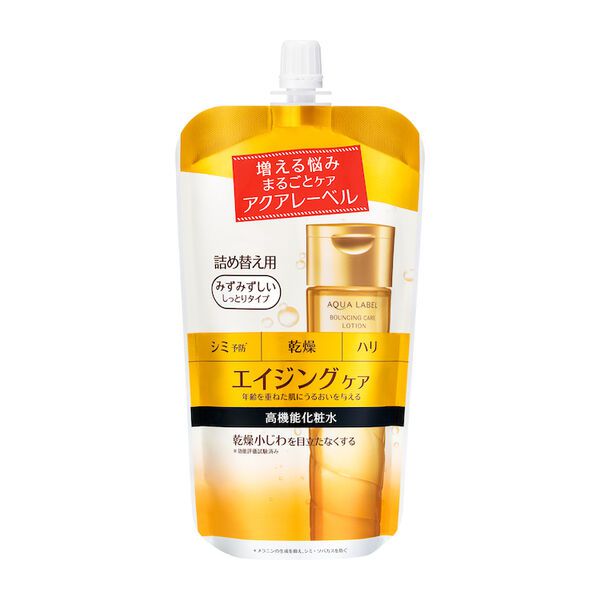 ハリツヤ化粧水AQUALABEL(アクアレーベル)『バウンシングケア ローション M<医薬部外品>』をご紹介に関する画像1