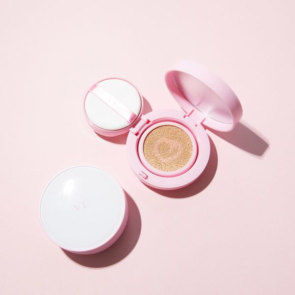 肌色にピンクベースをプラスして、キュートな印象に♡ VT cosmeticsのツートンクッションをご紹介に関する画像1