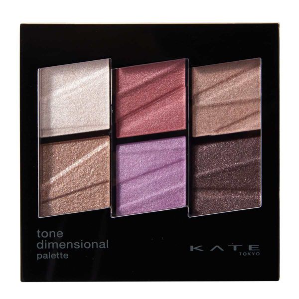 KATE(ケイト)『トーンディメンショナルパレット EX-2 パープルブラウン系』の使用感をレポ!に関する画像4