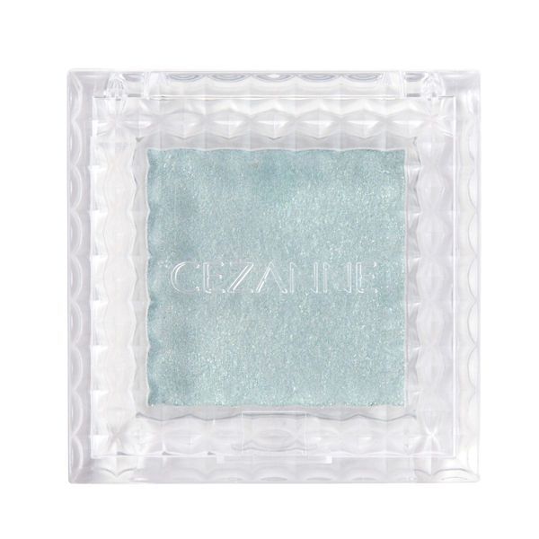 CEZANNE(セザンヌ)『シングルカラーアイシャドウ 07 アイスブルー』の使用感をレポに関する画像8