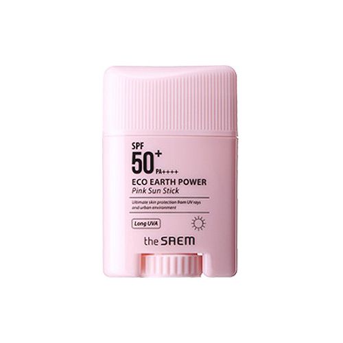 ソフトな使用感でお肌を健やかに保つthe SAEM(ザセム)『エコアースパワー ピンク サン スティック SPF50+ PA++++』のご紹介に関する画像1
