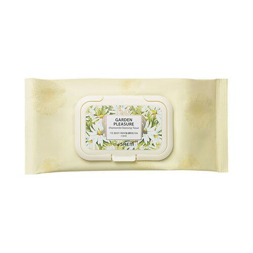 植物由来でお肌にこだわったthe SAEM(ザ セム)『ガーデン プレジャー カモミール クレンジング ティッシュ』をご紹介に関する画像1