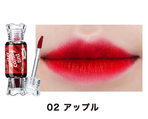 色が長持ちするthe SAEM(ザセム)『センムル ウォーターキャンディティント 02 アップル』のご紹介に関する画像4