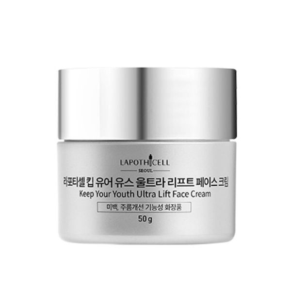肌の乾燥が気になる方にLapothicell『キープ ユア ユース ウルトラリフト フェイスクリーム 50g』に関する画像1