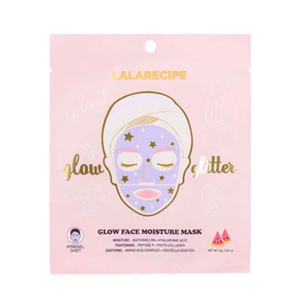 キラキラでかわいいLALARECIPE(ララレシピ)『グローフェイスモイスチャーマスク』をご紹介に関する画像1