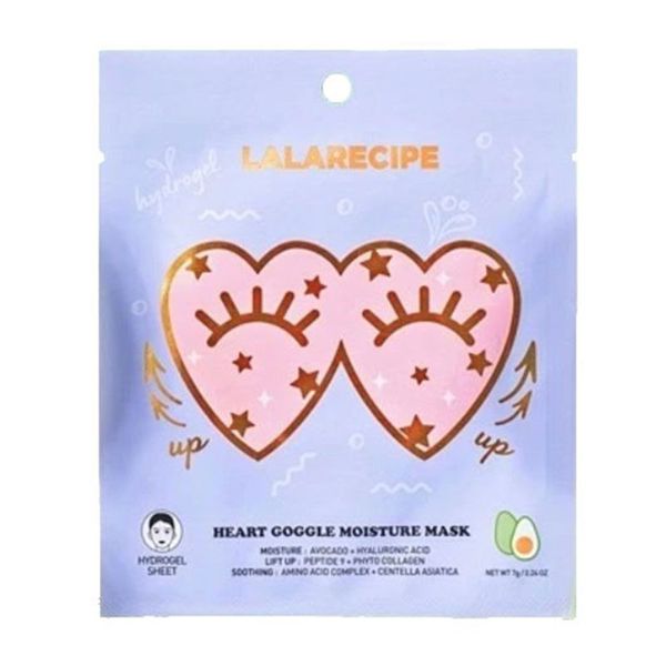 LALARECIPE(ララレシピ)『ハートゴーグルモイスチャーマスク』の使用感をレポに関する画像1