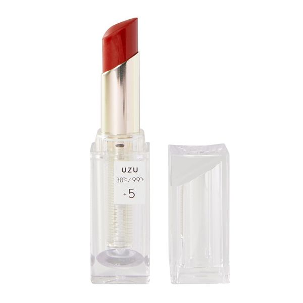 大人気UZU BY FLOWFUSHI(ウズバイフローフシ)の『38°C/99°F リップスティック <TOKYO> +5 レッド』の使用感をレポ!に関する画像11