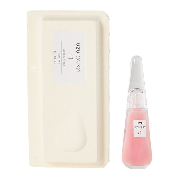 大人気UZU BY FLOWFUSHI(ウズバイフローフシ)の『38°C/99°F リップトリートメント +1 シアーピンク』の使用感をレポ!に関する画像4
