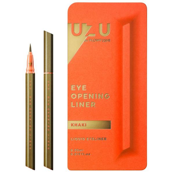 定番カラーから珍しいカラーまで揃ってる UZU BY FLOWFUSHI(ウズバイフローフシ)『アイオープニングライナー カーキ』の使用感レポ!に関する画像1