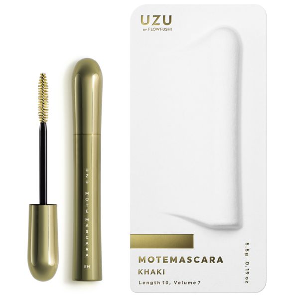 大人気UZU BY FLOWFUSHI(ウズ バイ フローフシ)の『モテマスカラ カーキ 』の使用感をレポ!に関する画像1