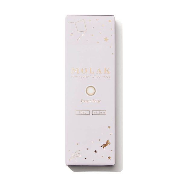自然に色素の薄い瞳に魅せるなら、『MOLAK ワンデー ダズルベージュ』に関する画像1