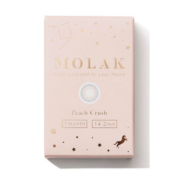 ピンク×グレーでキュートなハーフ目をゲット!? MOLAK『マンスリー ピーチクラッシュ』をご紹介に関する画像10