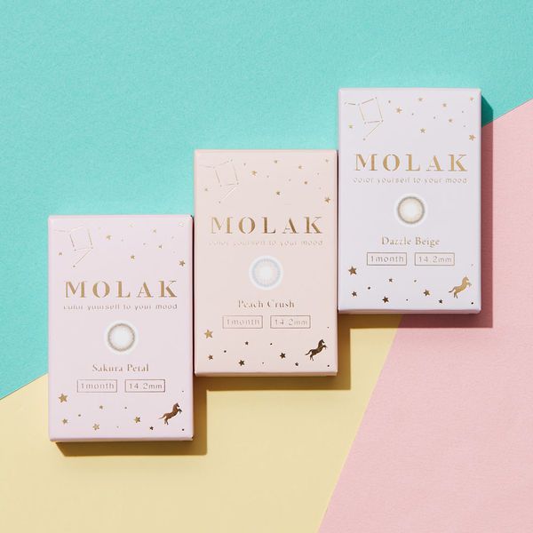 ピンク×グレーでキュートなハーフ目をゲット!? MOLAK『マンスリー ピーチクラッシュ』をご紹介に関する画像15