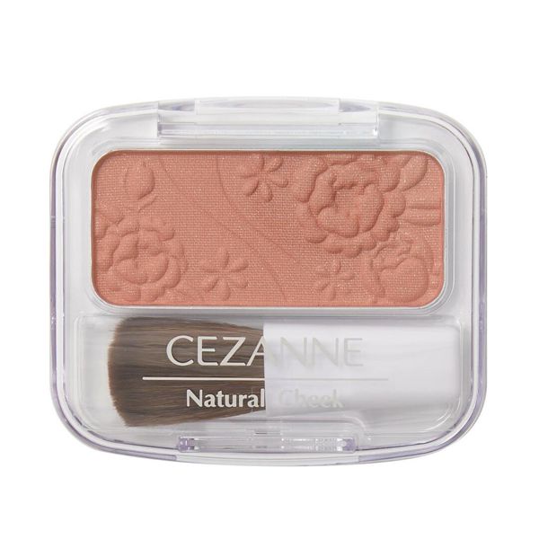 CEZANNE(セザンヌ)『ナチュラルチークN 20 ジンジャー』の使用感をレポに関する画像4